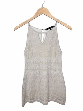 White House Black Market
Matchback Sleeveless Halter
Knit Sweater Gold
